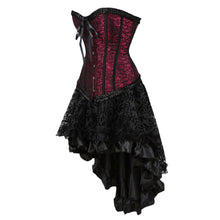 Load image into Gallery viewer, Classic Adjustable Corset Court Dress
