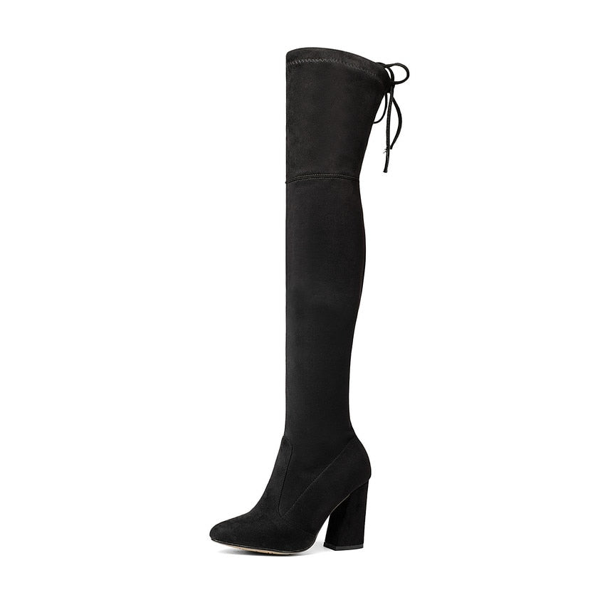 Classy Knee High Boots, gallery view 4