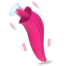 Load image into Gallery viewer, Clitoral Tongue Vibrator with 8 Modes
