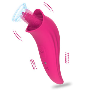 Clitoral Tongue Vibrator with 8 Modes