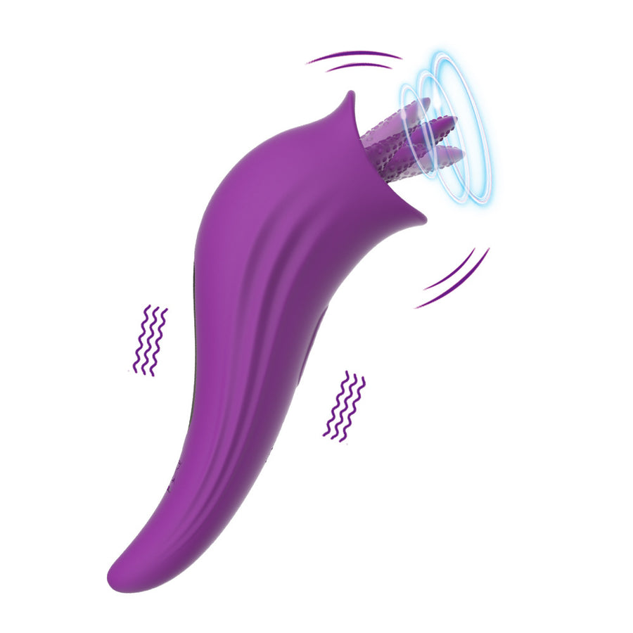 Clitoral Tongue Vibrator with 8 Modes, gallery view 3