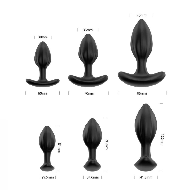 Cuck Trainer Anal Plug Training Set, gallery view 6