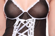Load image into Gallery viewer, Lace Lolita Maid Style Sexy French Maid Uniform

