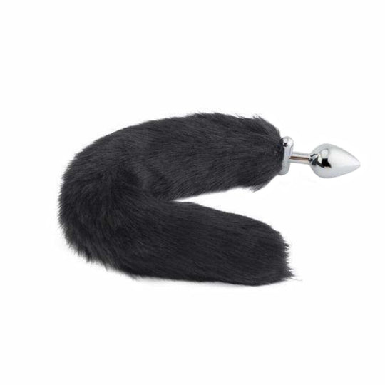 Submissive Screwed Fox Tail Butt Plug BDSM product view