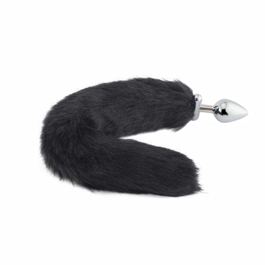 Submissive Screwed Fox Tail Butt Plug BDSM product view
