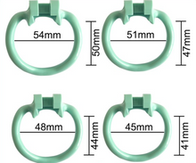 Load image into Gallery viewer, Dolphin Plastic Chastity Cage (All 4 Rings Included)
