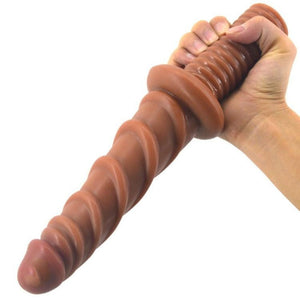 Geripptes 11-Zoll-Dildoschwert BDSM