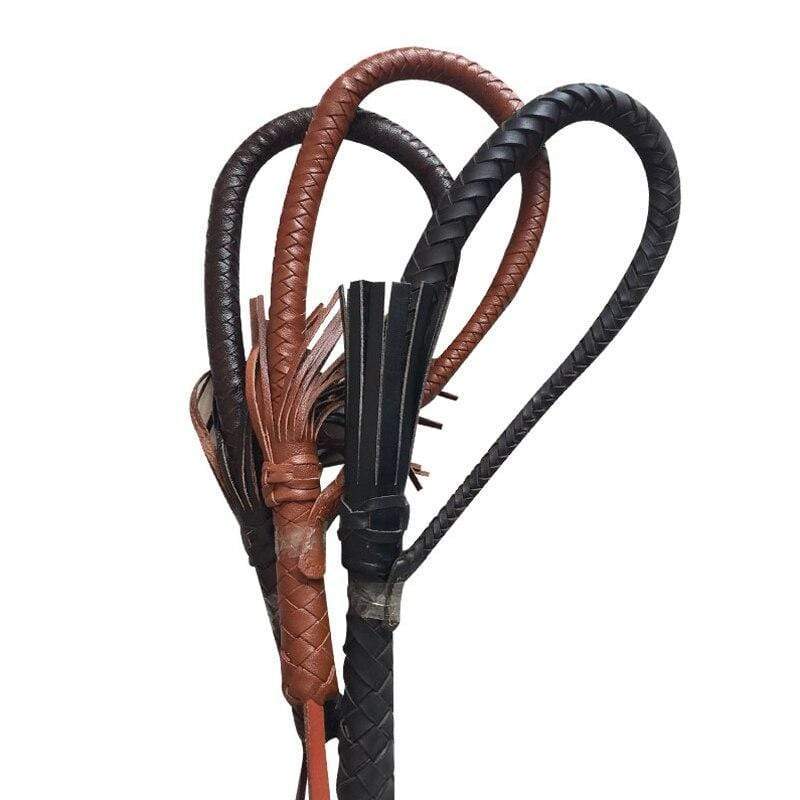 Genuine Leather Bondage Whip, gallery view 4