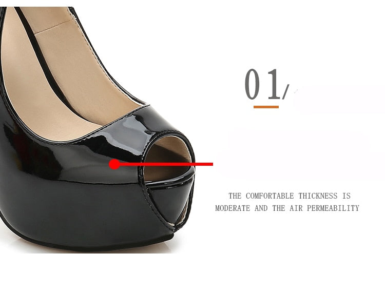 Glamorous Sissy High Heels, gallery view 6