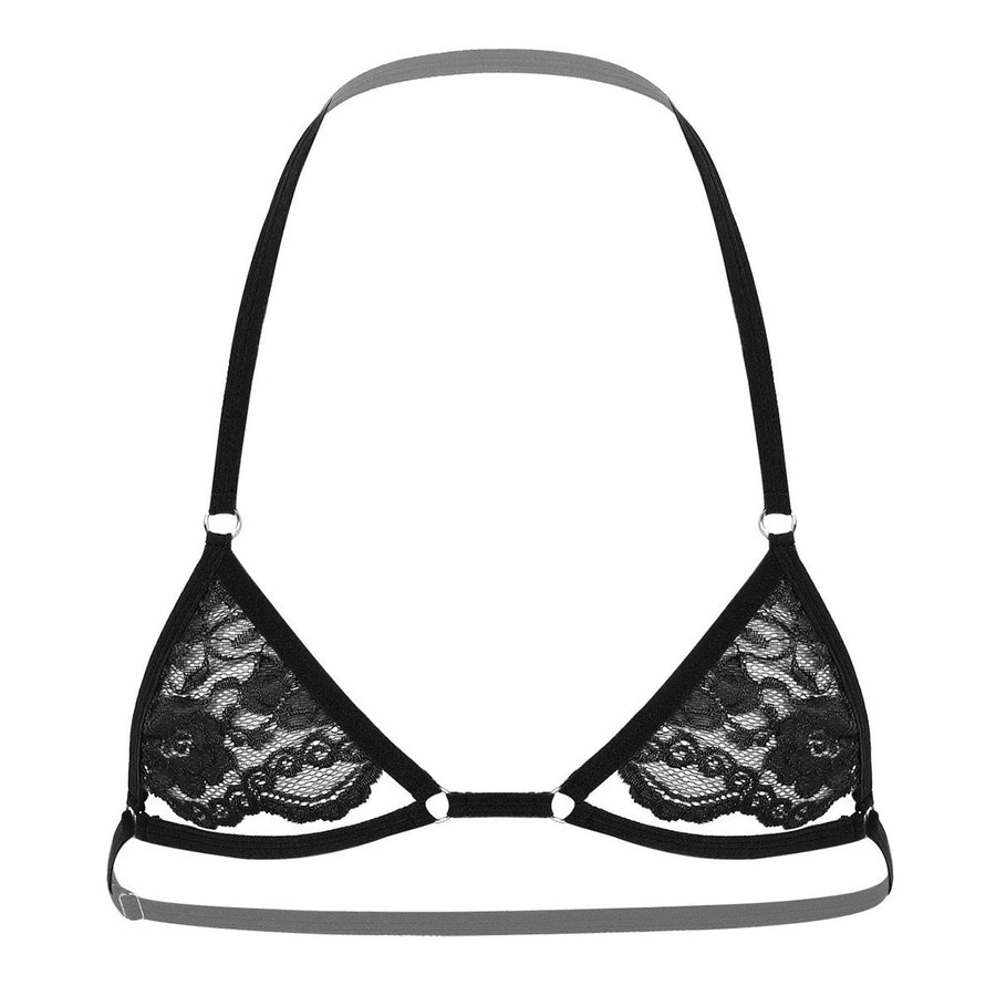 Sissy Sheer Lace Bra, gallery view 6