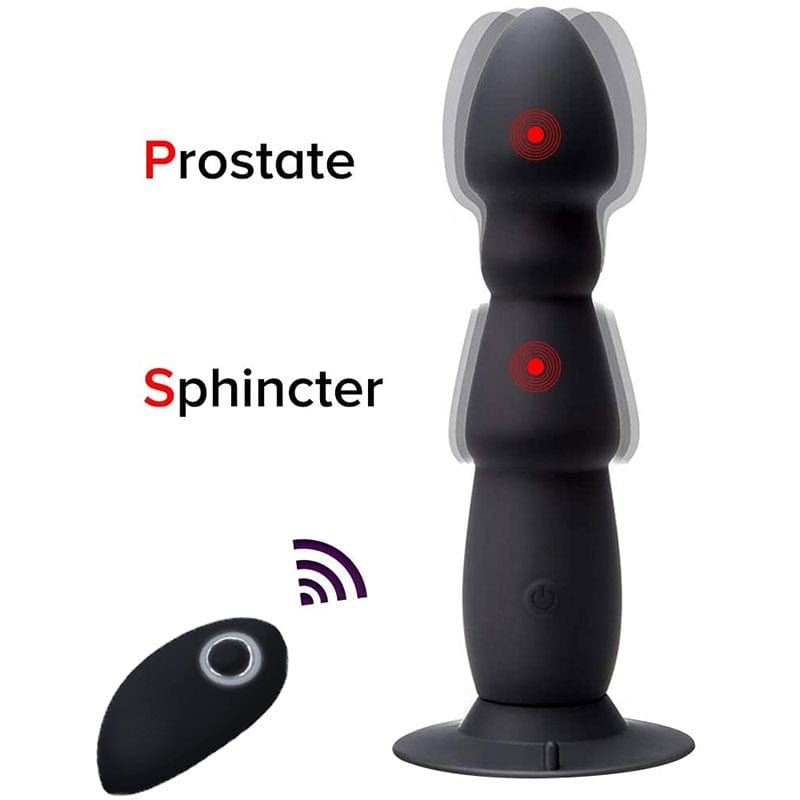 Remote Suction Cup Prostate Massager BDSM product view