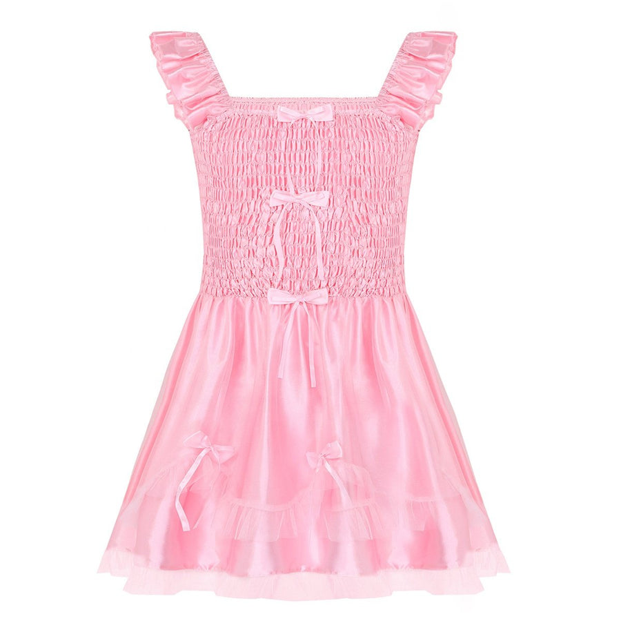 Pink Sissy Ruffles & Bows Dress product view
