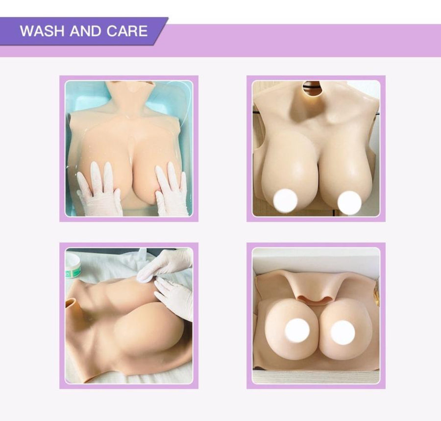 H Cup Silicone Breast Forms, gallery view 11