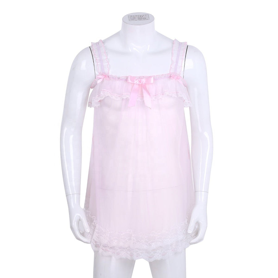 Ruffled Lace Tulle Sissy Dress, gallery view 3