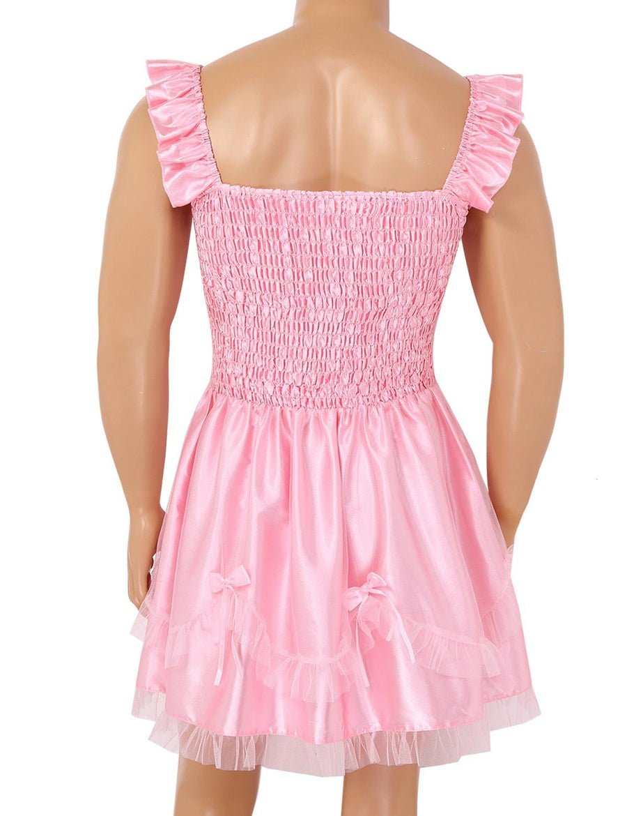 Pink Sissy Ruffles & Bows Dress, gallery view 5