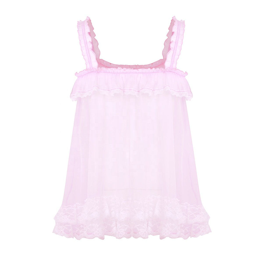 Ruffled Lace Tulle Sissy Dress, gallery view 2