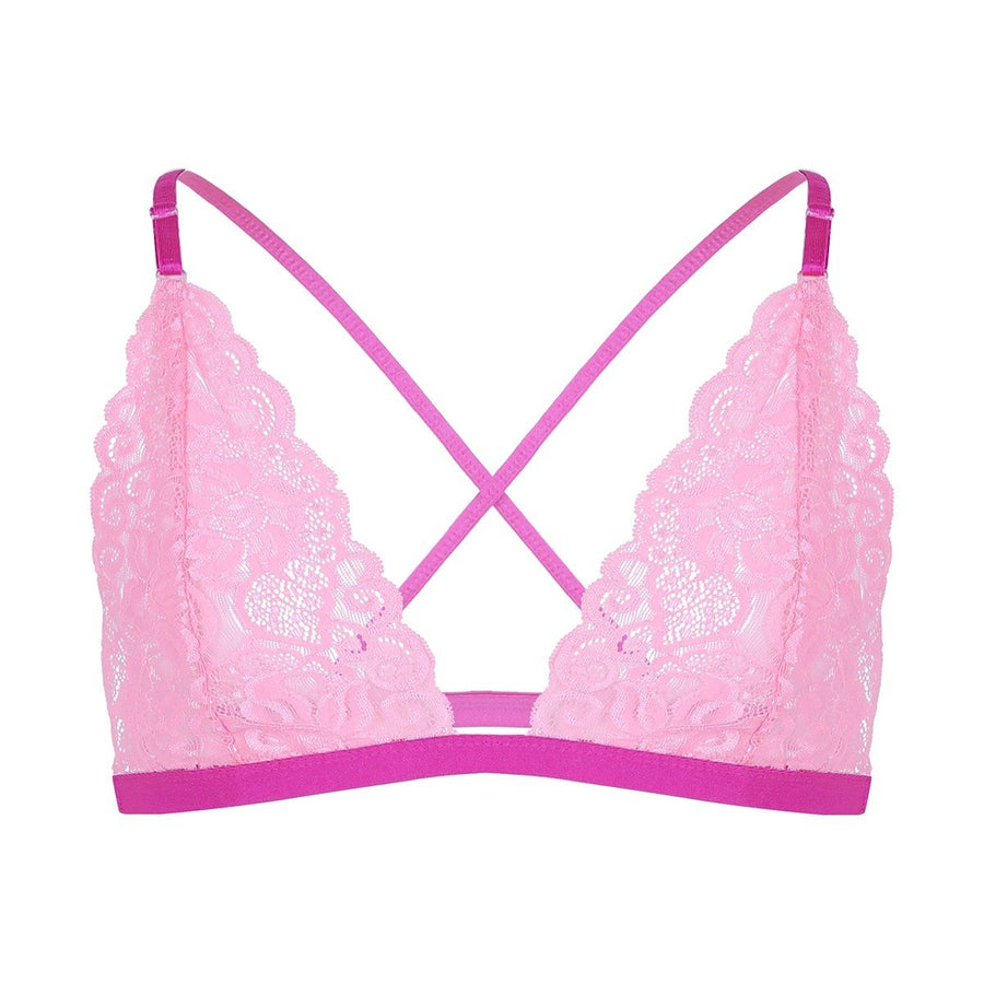 Elizabeth Lace Sissy Bra product view