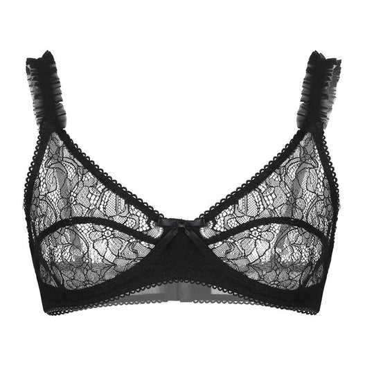 Sheer Lily Lace Bra product view