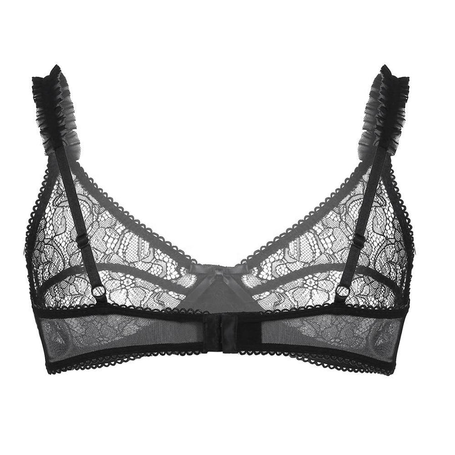 Sheer Lily Lace Bra, gallery view 2