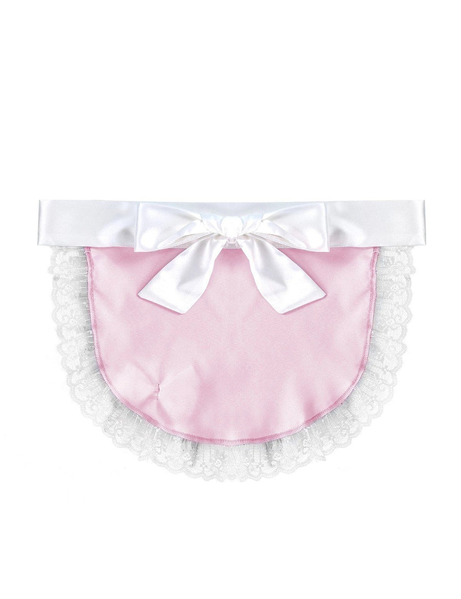 Sissy Maid Satin Dress with Apron, gallery view 3