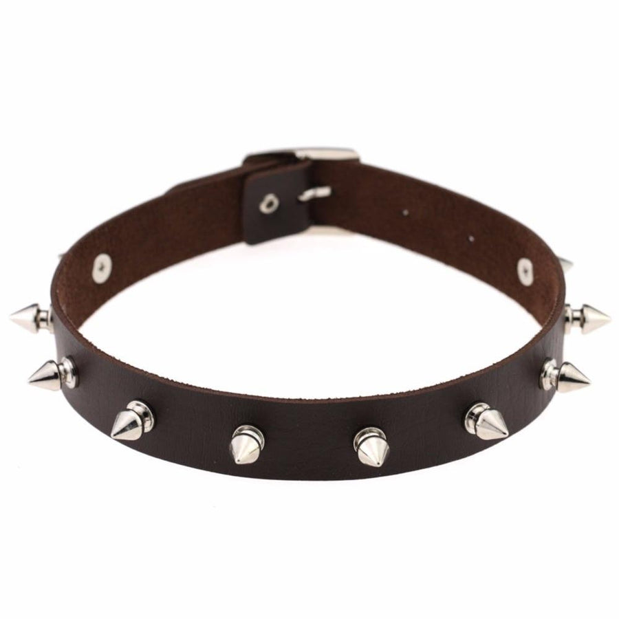 BDSM Spiked Sissy Choker, gallery view 7