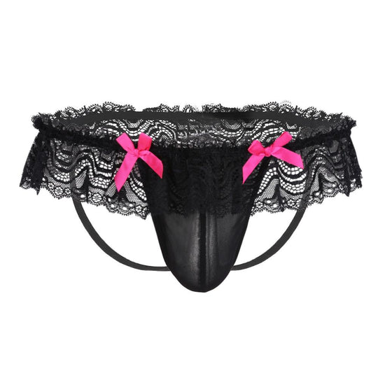 "Sissy Pam" Lace Thong product view