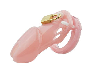 Lyla Pink Chastity Cage 2.76 inches and 3.94 inches long