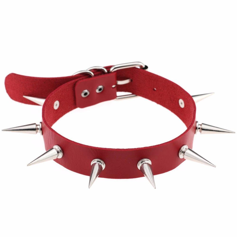 BDSM Spiked Sissy Choker, gallery view 2