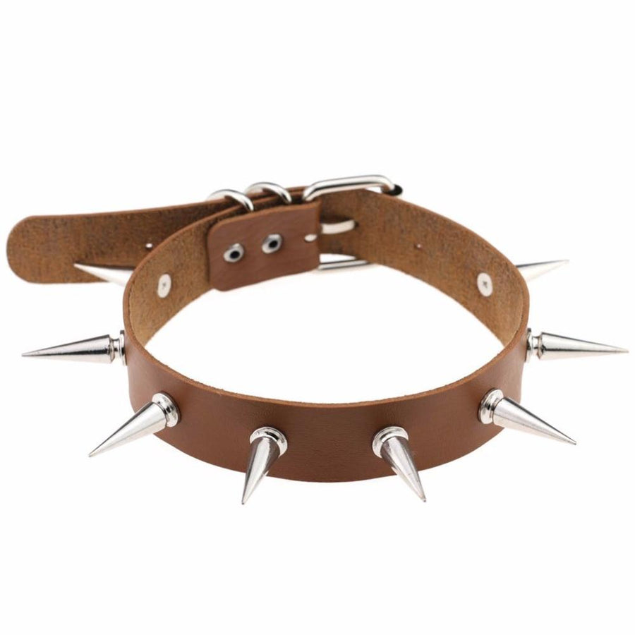 BDSM Spiked Sissy Choker, gallery view 5
