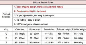 Realistic Silicone Crossdressing Fake Breasts