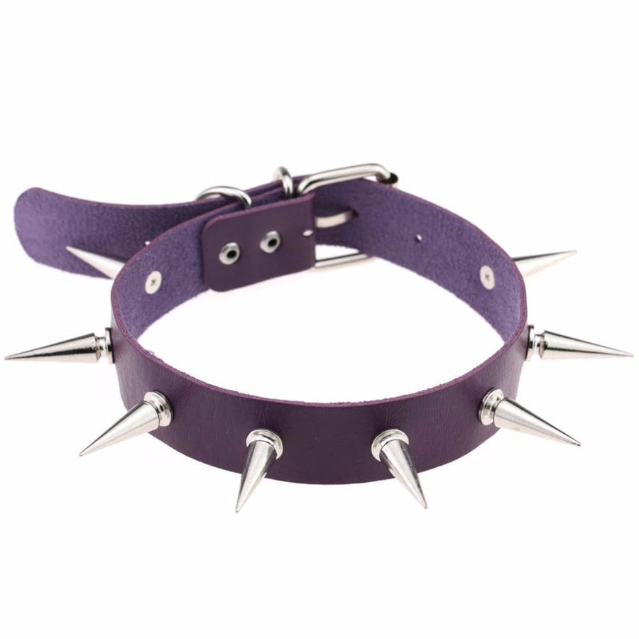 BDSM Spiked Sissy Choker, gallery view 4