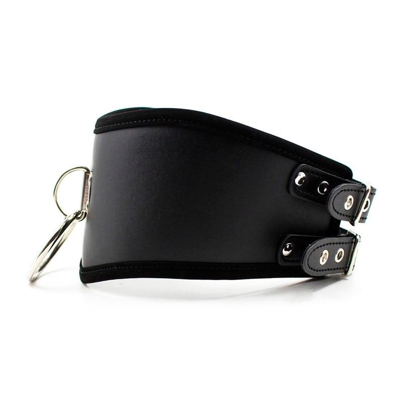 Black Sissy Slave Collar, gallery view 2