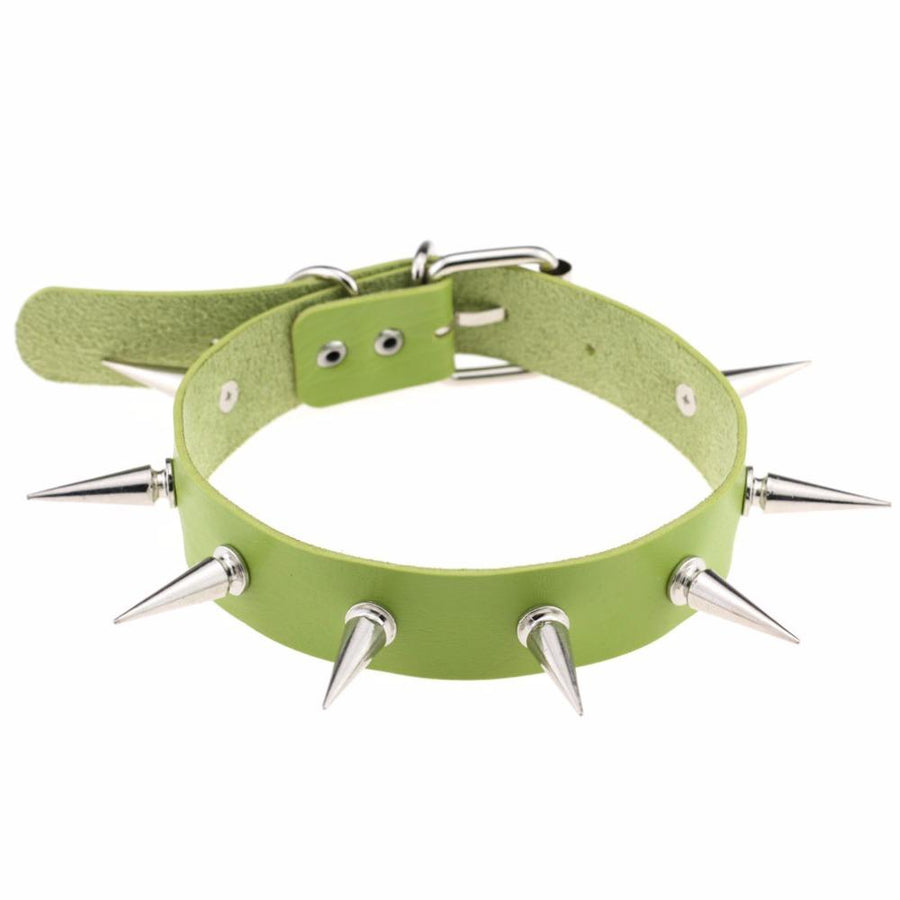 BDSM Spiked Sissy Choker, gallery view 3