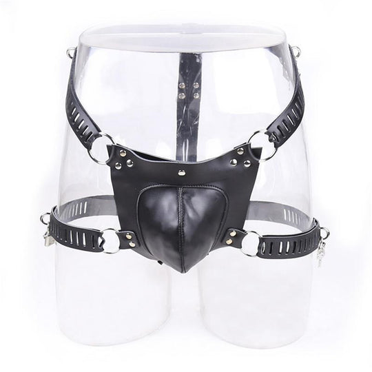 Men's Chastity Belt Leather product view