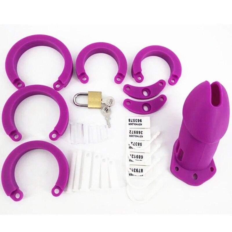 Silicone Chastity Cage Soft & Strict, gallery view 3