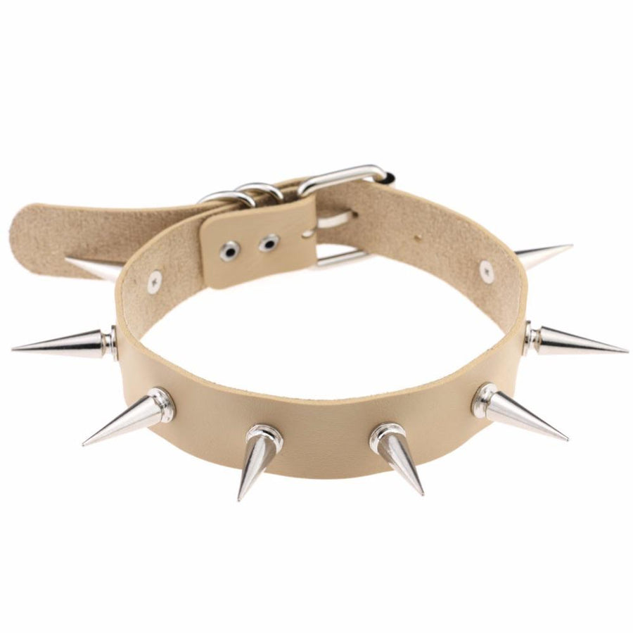BDSM Spiked Sissy Choker, gallery view 6