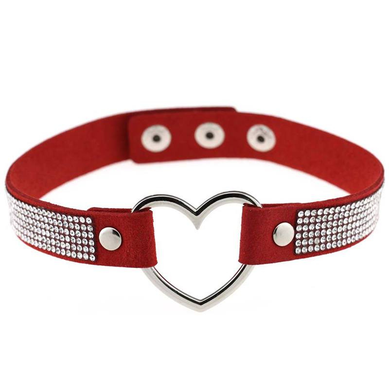 Sissy Heart Choker BDSM, gallery view 4