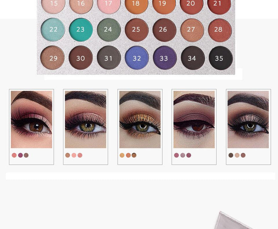 35 Color Eyeshadow Palette, gallery view 5