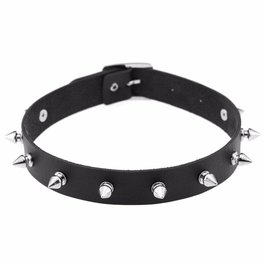 BDSM Spiked Sissy Choker, gallery view 2