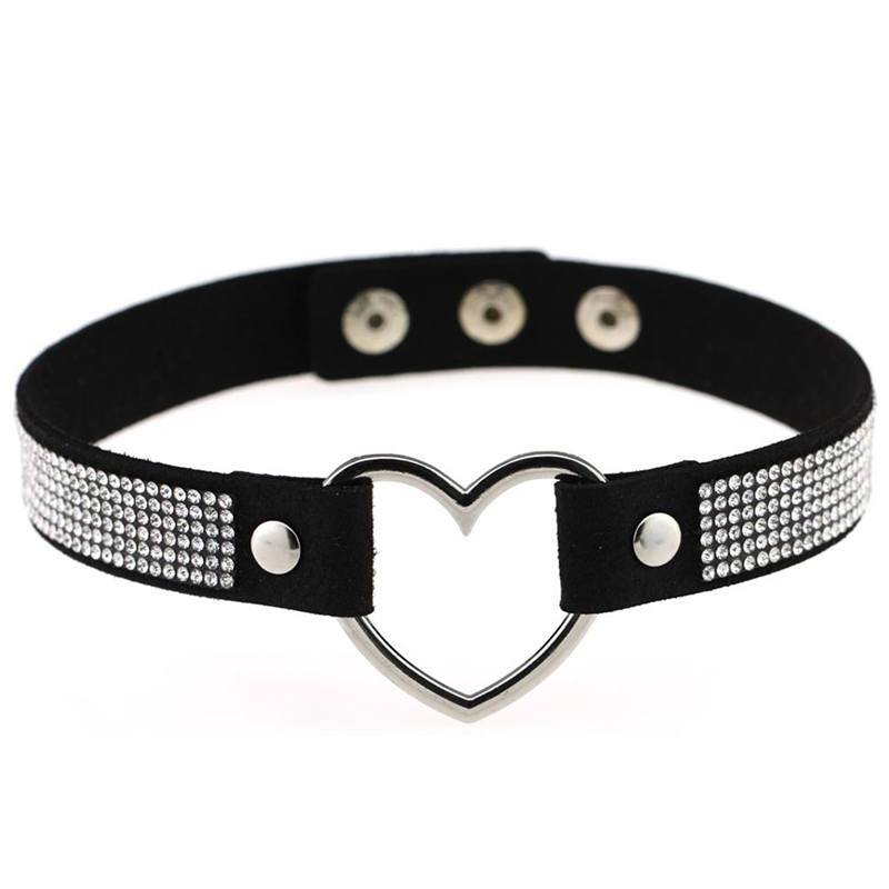 Sissy Heart Choker BDSM, gallery view 2