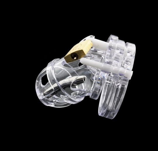 Harper Clear Cock Cage 2.09 inches long product view