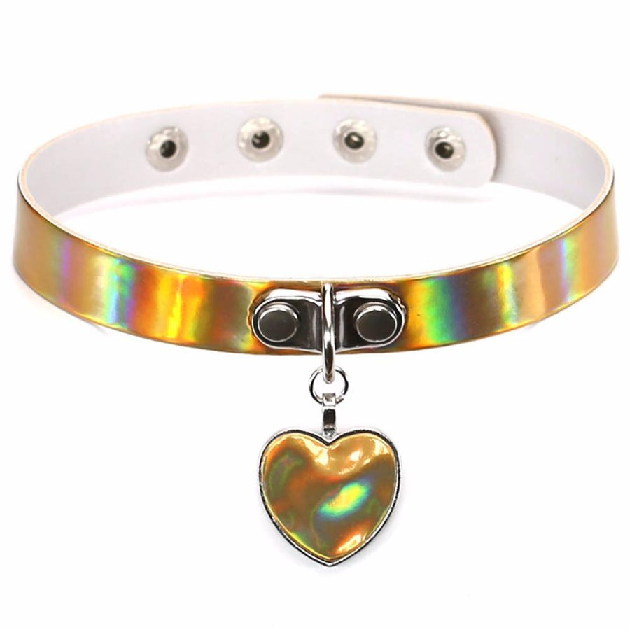 Sissy Heart Choker BDSM, gallery view 4