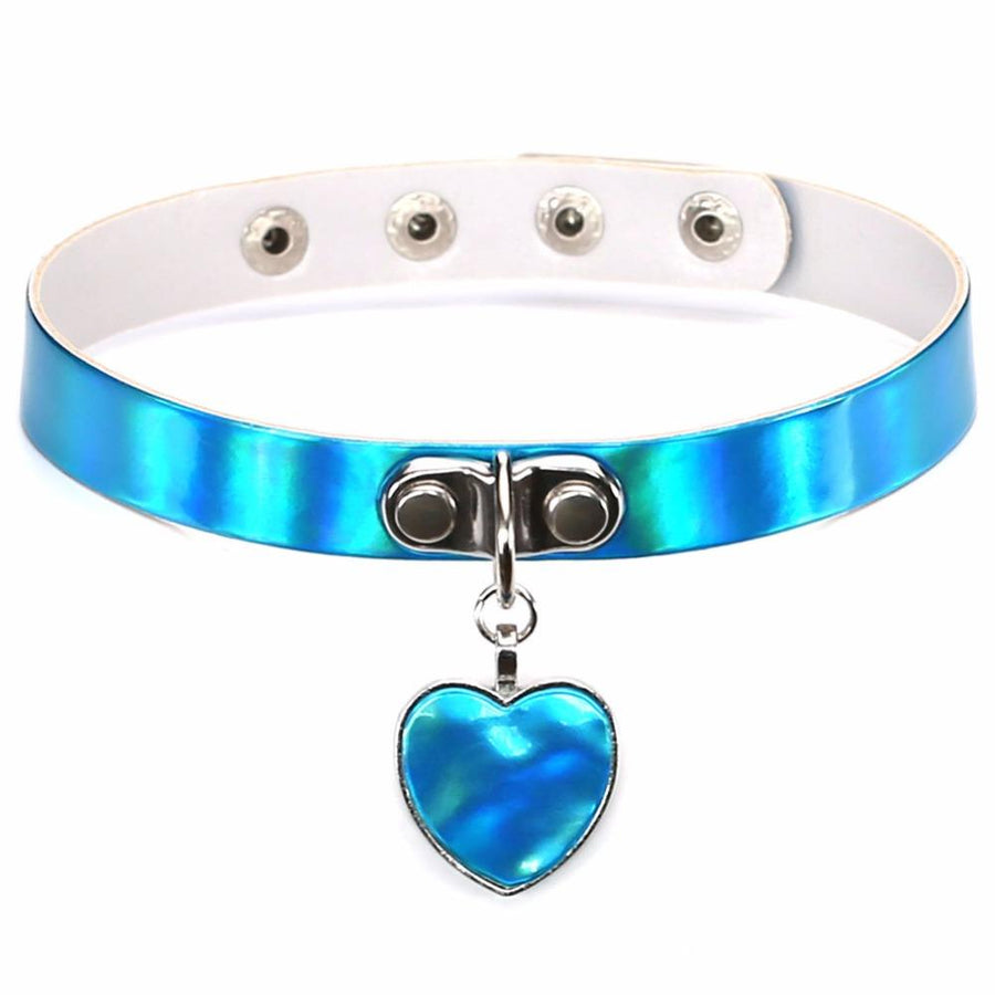 Sissy Heart Choker BDSM, gallery view 2