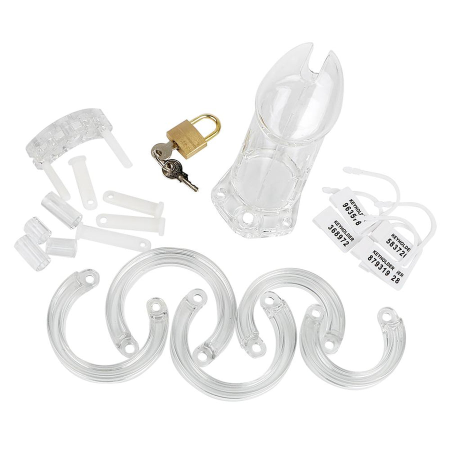 Cecilia Male Chastity Device 3.15 inches long, gallery view 5