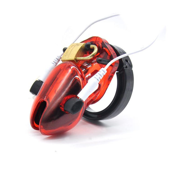 Raelynn Electra Plastic Cage 2.76 inches and 3.54 inches long size guide, gallery view 1