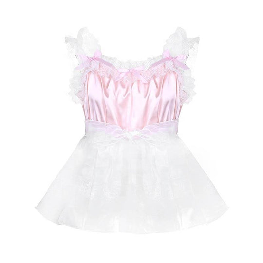 Frilly Satin & Tulle Sissy Dress product view