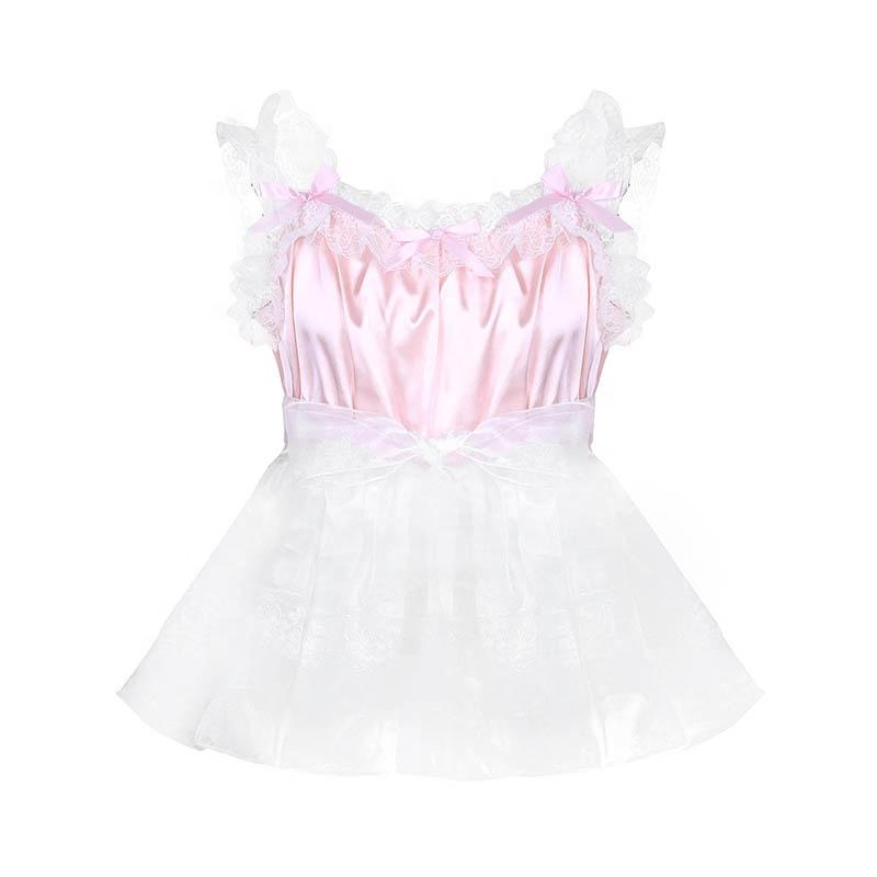 Frilly Satin & Tulle Sissy Dress product view