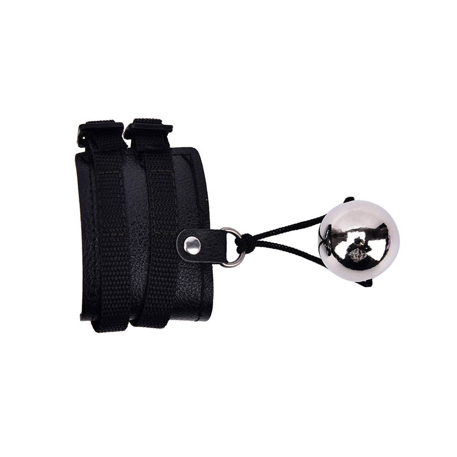 Dick Hangtime Leather Ball Stretchers BDSM, gallery view 4