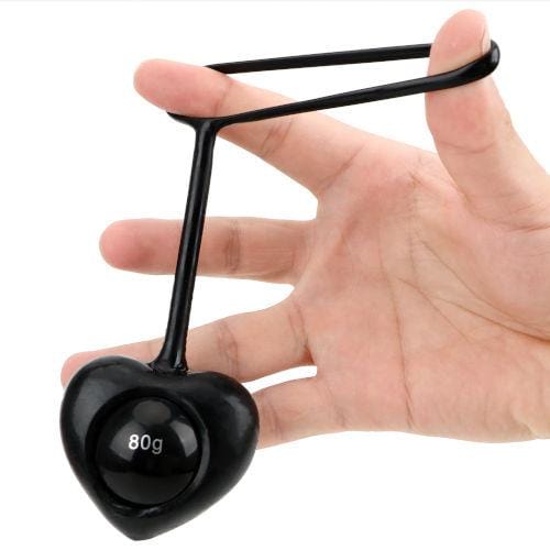 Heart-Shaped Penis Weight Hanging Toy Set BDSM, gallery view 5