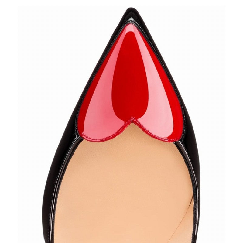 Heart Shapped Pointed Toe Stilettos, gallery view 6
